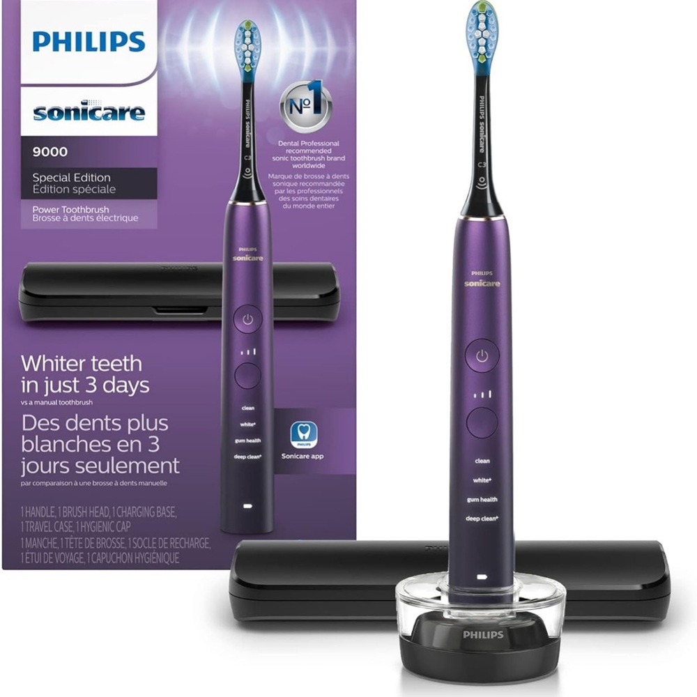 Philips Sonicare 9000 Electric Toothbrush - Purple
